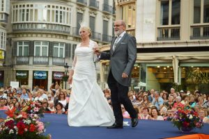 Novios en Pasarela