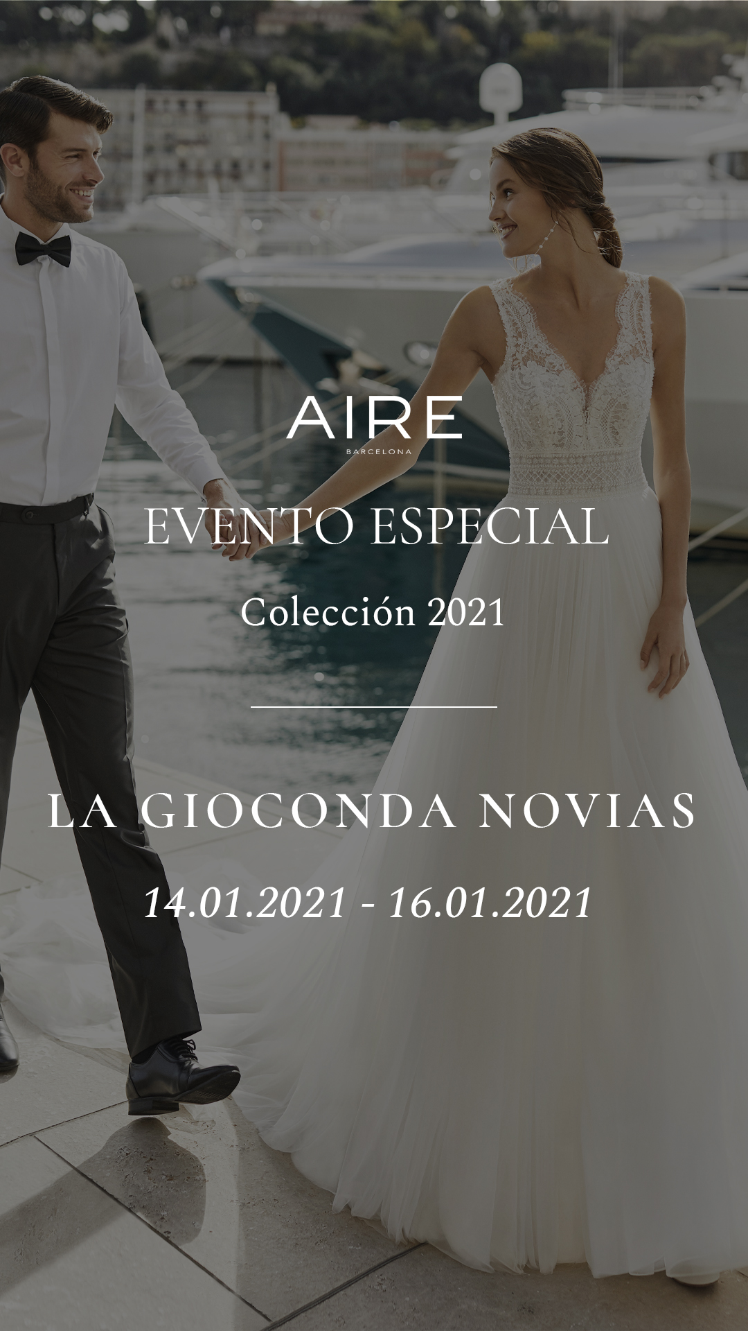 COLECCIÓN 2021 | AIRE BARCELONA – La Gioconda Novias &